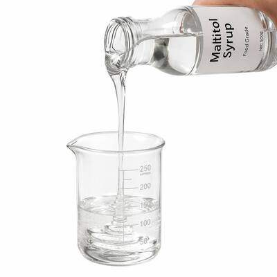 Maltitol Syrup 85/55 Food Grade Heat Stable, D-Maltitol CAS 585-88-6, Low Calorie Humectant, 250kg Drum