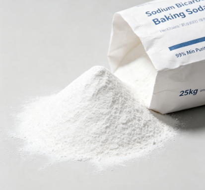 High Purity Food Grade Baking Soda Sodium Bicarbonate White Crystalline Powder Used As Leavening Agent For Baking And Food Additive Bulk Supply