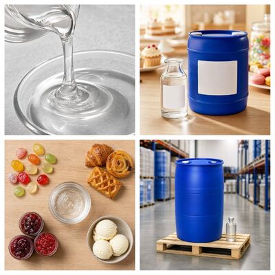 70% Non‑Crystalline Sorbitol Liquid BP USP EP FCC Food & Cosmetic Grade Sweetener Humectant for Beverage Confectionery Toothpaste Raw Material