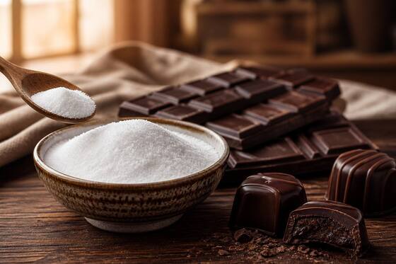 Fine Sorbitol Powder FCC Grade Bulking Agent for Toothpaste and Cosmetic Raw Material