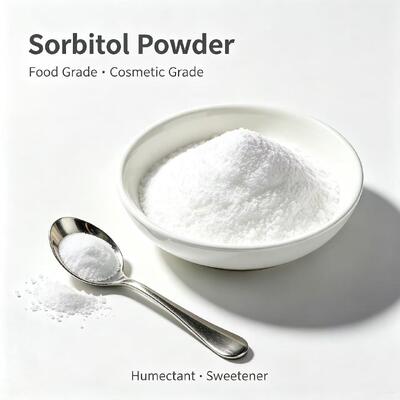 Multi Grade Sorbitol Powder 80-400 Mesh Food Grade, E420 D-Glucitol, Sugar Alcohol Humectant, 25kg PP Bag