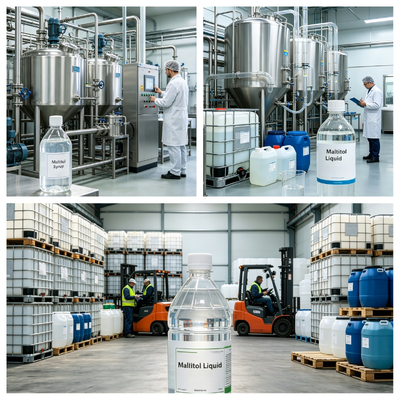 Maltitol Syrup 80‑55 CAS 585‑88‑6 E965, Liquid Polyol for Sugar‑Free Gummy & Soft‑Gelatin Capsule Plasticizer