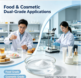Factory Supply 70% D‑Sorbitol Liquid E420 CAS 50‑70‑4 Food Cosmetic Industrial Grade Sorbitol Solution Humectant for Food Daily‑Chemical Industrial Raw Materials