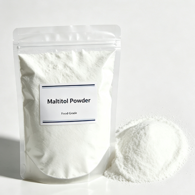 Maltitol Powder BP USP EP Grade 30-400 Mesh, E965 CAS 585-88-6, Non-Cariogenic Sweetener for Chewable Tablet, 25kg PP Bag