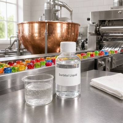 Sorbitol Solution 70% Food Grade 70% Non-Crystallizing, E420 D-Glucitol, Sugar Alcohol Polyol for Non-Crystallizing, 250kg Drum
