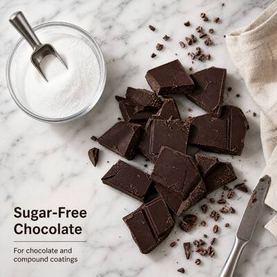Sugar-Free Maltitol Powder for Chocolate, Candy & Chewing Gum, Wholesale Bulk Sweetener Supply