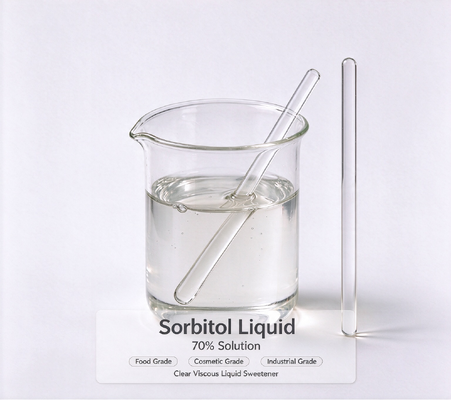 Sorbitol Solution for Bakery, Soft Drink and Pharmaceutical Manufacturing, Liquid Polyol Sweetener and Moisture Retainer in Bulk