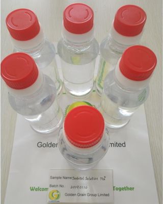 70% Non‑Crystalline Sorbitol Liquid Sorbitol Solution BP USP EP FCC Food Cosmetic Grade Sweetener Humectant for Beverage Confectionery Cosmetic Raw Material