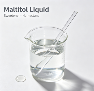 Factory Bulk Maltitol Liquid Syrup Food Grade E965 CAS 585‑88‑6 Liquid Sugar Alcohol Sweetener Humectant for Confectionery Beverage IBC Drum Packing