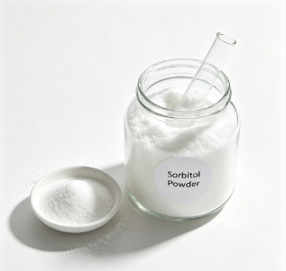 High Purity Fine Sorbitol Powder Food Grade Bulking Filler for Zero Sugar Gummy, Wholesale Available