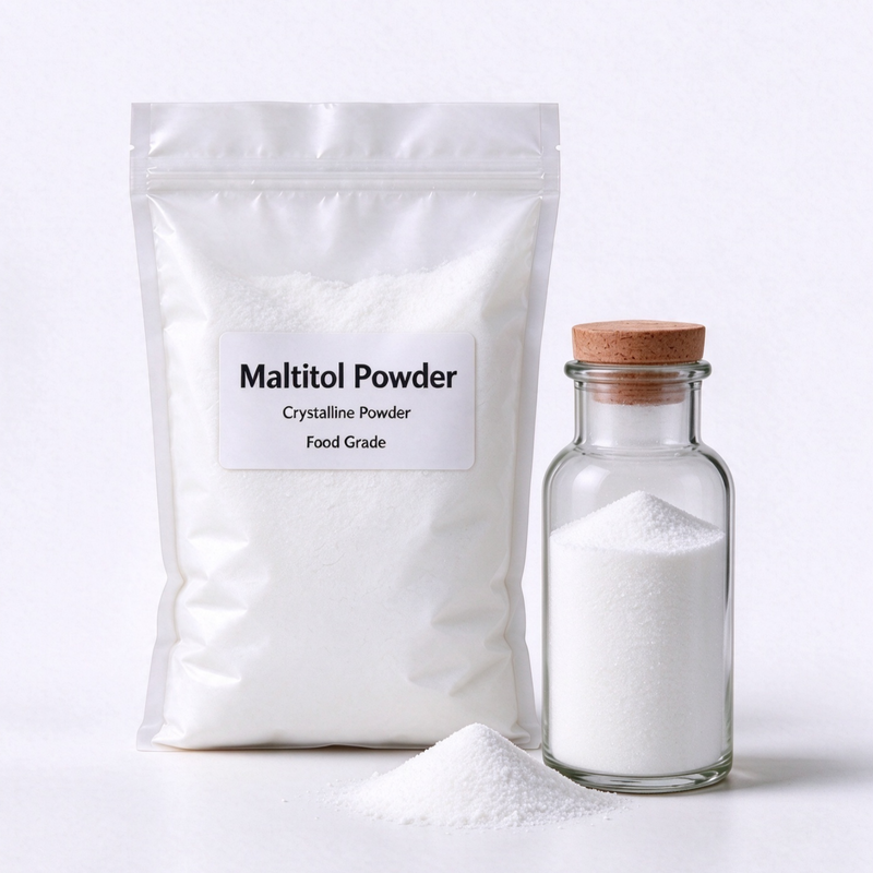 High Purity Maltitol Powder, Non-Cariogenic Sugar-Free Sweetener with Reduced Calorie for Chocolate, Candy, Bakery, Beverage and Pharmaceutical Formulations, Bulk Wholesale Supplier