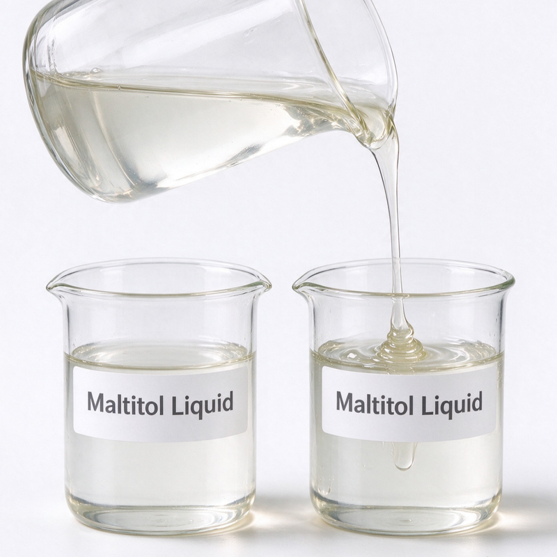 Liquid Maltitol Syrup for Sugar-Free Chocolate, Candy and Chewing Gum Formulations, Non-Cariogenic Low Calorie Bulk Sweetener for Confectionery and Food Manufacturers, Smooth Mouthfeel