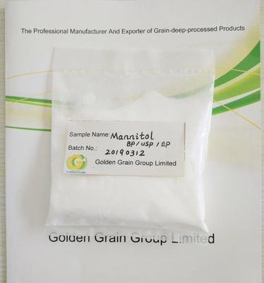 مسحوق الحلوي D-Mannitol، BP، USP، EP، معيار FCC، ISO، معتمد GMP، الغذاء، الصيدلة، الطب